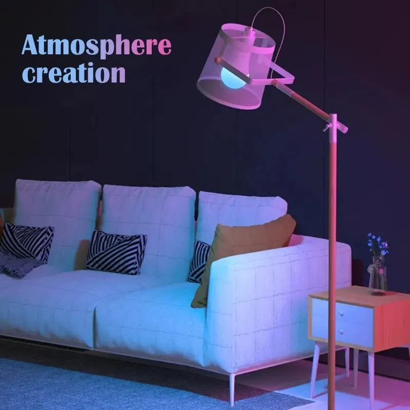 RGB LED Smart Bulb - 16 Colors with Remote Control