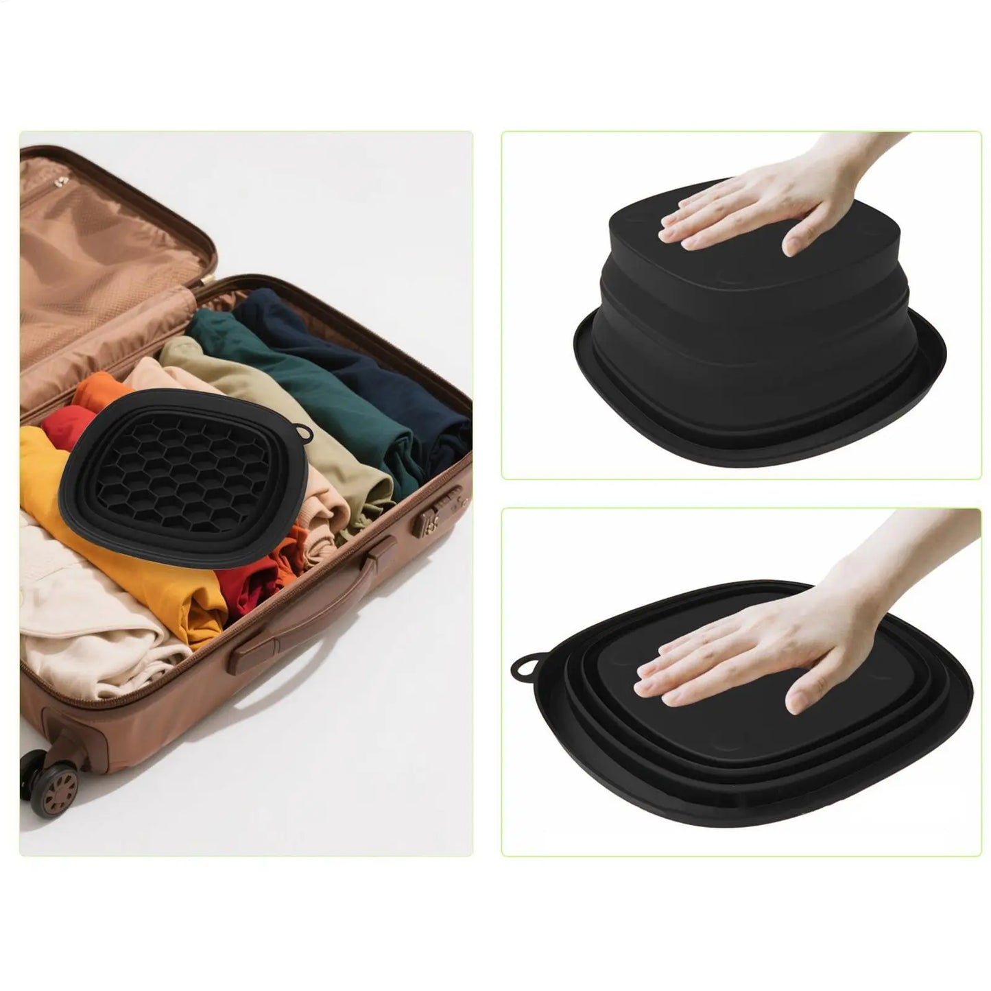 Foldable Face Ice Bath Bowl - Cold Therapy Skincare Tool