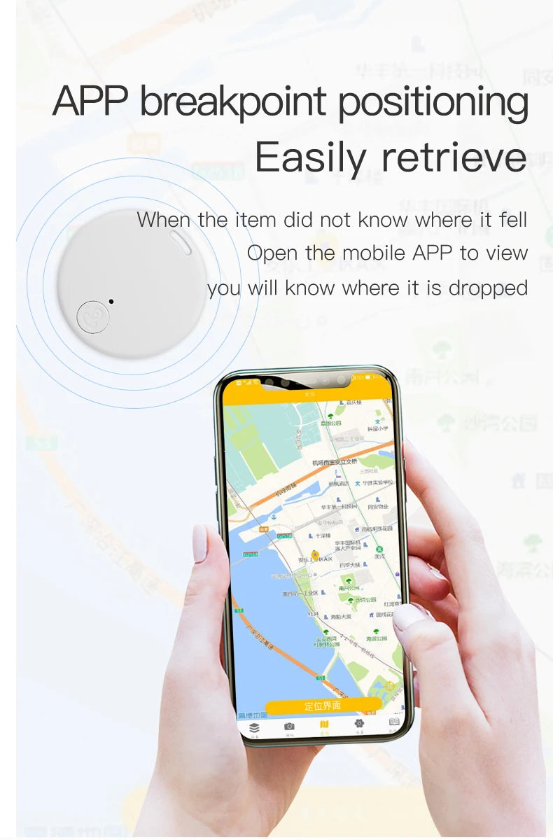 Bluetooth Key Finder - Smart Tracker for Keys, Wallet & Pets