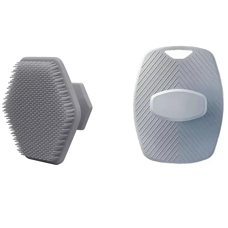 Silicone Cleaning Brush Facial Cleaning Scrubber Silicone Miniature Face Deep Clean Shave Massage Face Scrub Brush Beauty Shower