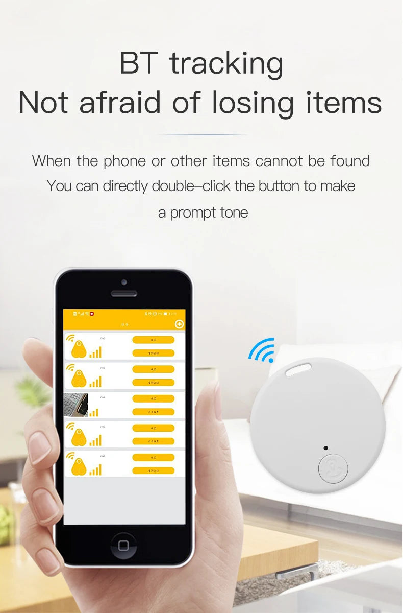 Bluetooth Key Finder - Smart Tracker for Keys, Wallet & Pets