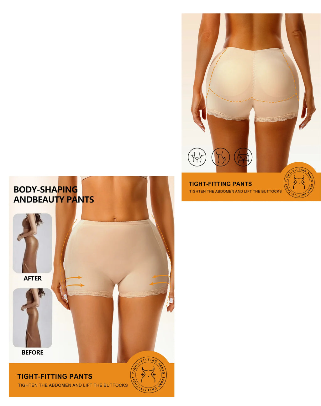 Padded Butt lifter Corrective Underwear Butt Enhancer Body Shaper Modeling Strap Fake Hip Shapwear Underwear Push Up Panties