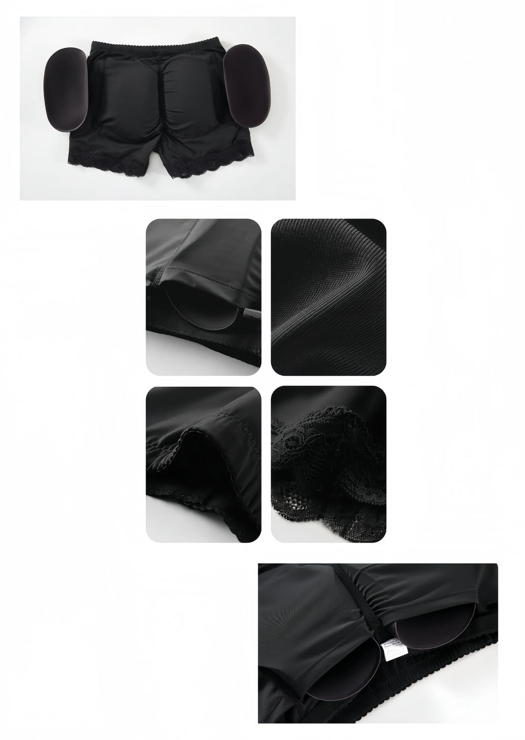 Padded Butt lifter Corrective Underwear Butt Enhancer Body Shaper Modeling Strap Fake Hip Shapwear Underwear Push Up Panties