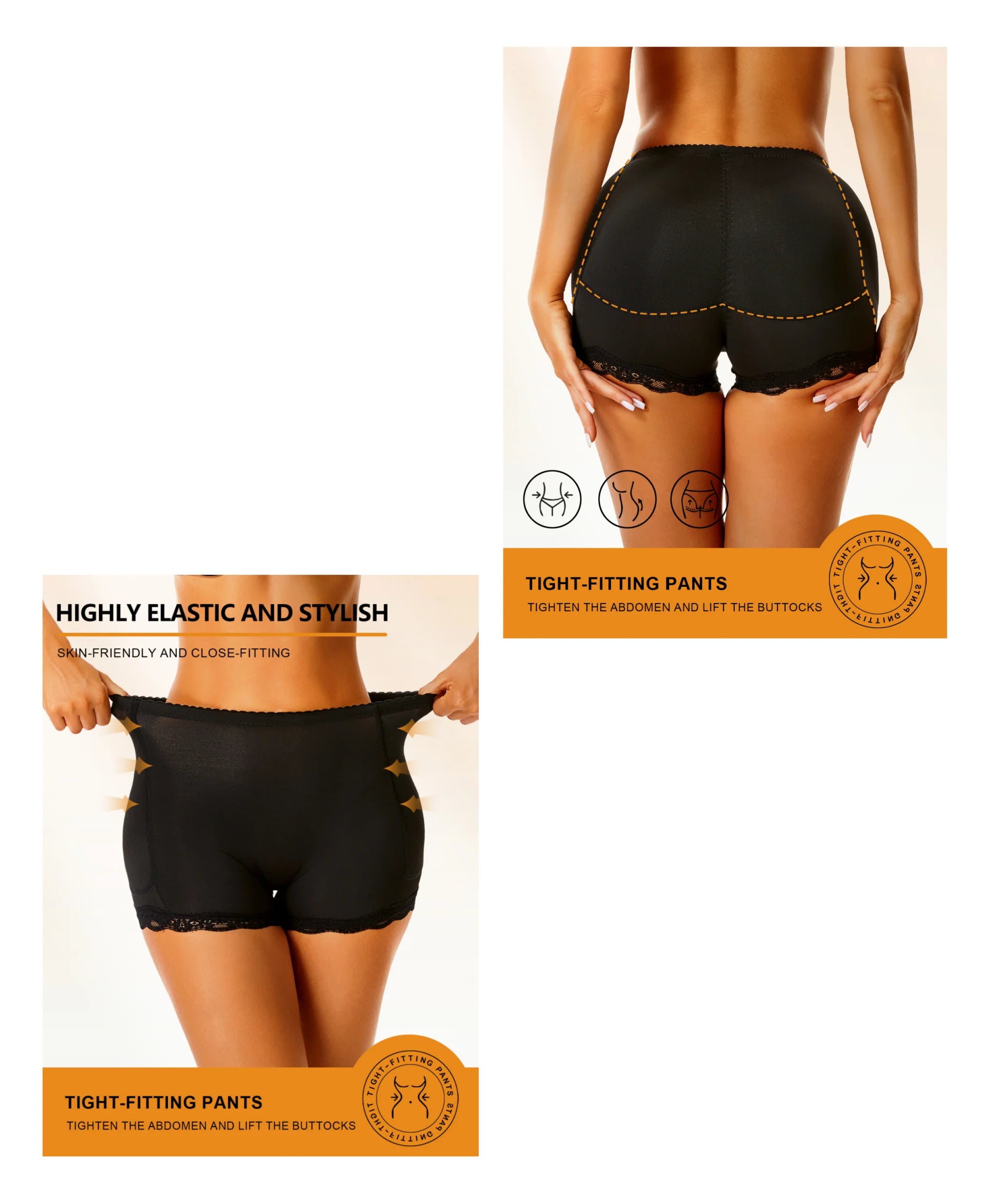 Padded Butt lifter Corrective Underwear Butt Enhancer Body Shaper Modeling Strap Fake Hip Shapwear Underwear Push Up Panties