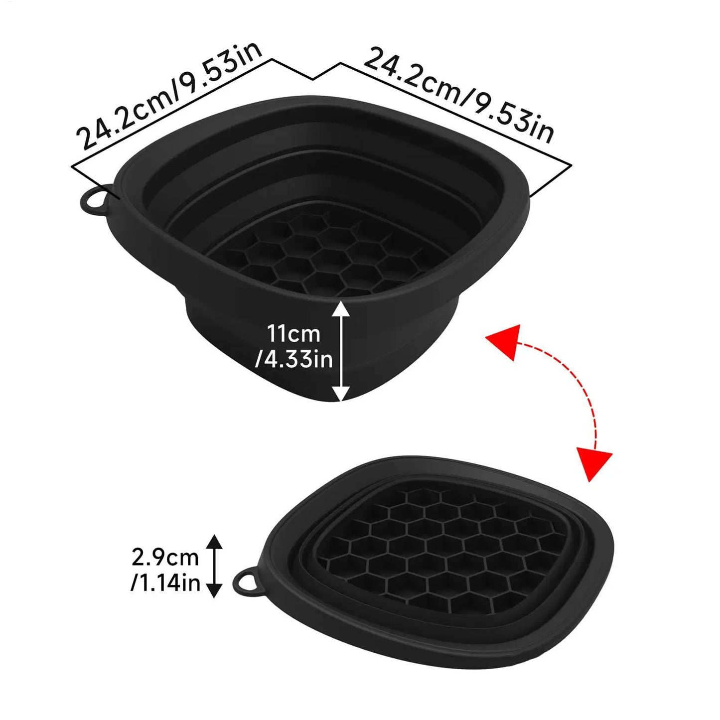 Foldable Face Ice Bath Bowl - Cold Therapy Skincare Tool
