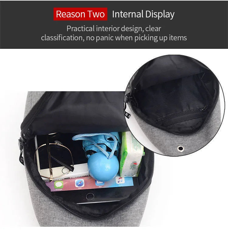 Waterproof Fanny Pack - Large Capacity for Travel & Outdoor